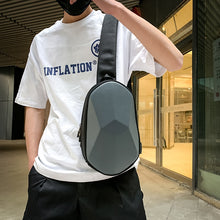 Load image into Gallery viewer, Multifunctional men's bag waterproof USB charging chest bag