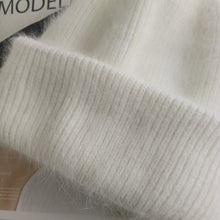 Load image into Gallery viewer, Winter Hats for Women Warm Rabbit Fur Hair Female Caps