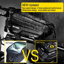 Load image into Gallery viewer, New Bike Bag Frame Front Top Tube Cycling Bag Waterproof