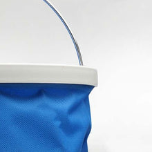 Load image into Gallery viewer, Thickened portable folding bucket outdoor camping fishing car washing bucket