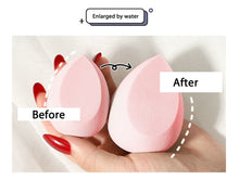 Load image into Gallery viewer, 4/pcs Cosmestic Sponge Egg Tool Wet and Dry Use