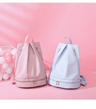 Load image into Gallery viewer, Waterproof Backpack Dry Wet Separation Swimming Accessories Duffle Bag