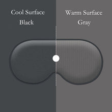 Load image into Gallery viewer, Silk cotton cool and warm double side sleeping eye mask