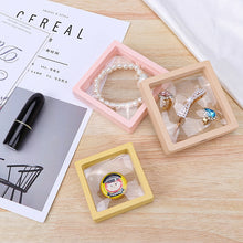 Load image into Gallery viewer, 3D color floating display bracket PE film jewelry box