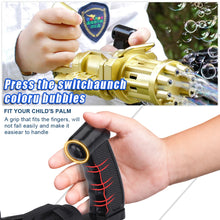 Load image into Gallery viewer, Automatic Gatling Bubble Gun Toys