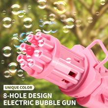 Load image into Gallery viewer, Automatic Gatling Bubble Gun Toys
