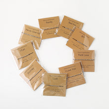 Load image into Gallery viewer, I Love You Morse Code Dainty Beaded Bracelet with Secret Message Jewelry Gift