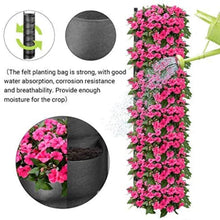 Load image into Gallery viewer, Waterproof vertical wall hanging flower bag with 6 bags