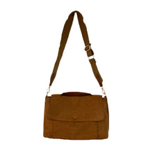 Load image into Gallery viewer, Nubuck PU leather women's Retro large capacity shoulder bag
