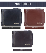 Load image into Gallery viewer, New men's multi-function wallet