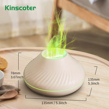 Load image into Gallery viewer, Usb small household appliance air humidifier seven-color flame fragrance machine