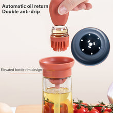 Load image into Gallery viewer, Kitchen Silicone Oil Bottle Baking Grill Oil Brush Dispensing Tool