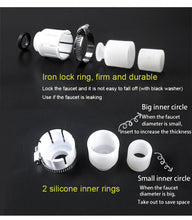 Load image into Gallery viewer, Swivel high-pressure faucet adapter