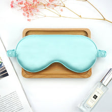 Load image into Gallery viewer, Women's silk like sleeping eye mask portable travel eye mask