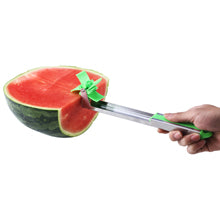 Load image into Gallery viewer, Stainless Steel Watermelon Slicer Cutter Knife with Melon Baller Scoop Extra