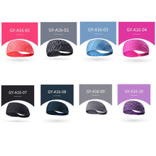 Load image into Gallery viewer, 3 Pack Unisex Yoga Headband Nonslip Elastic Stretch Headwrap