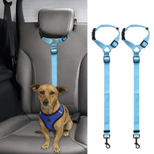 Load image into Gallery viewer, 2 Pack Adjustable Pet Safety Car Seat Belt Harness