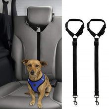 Load image into Gallery viewer, 2 Pack Adjustable Pet Safety Car Seat Belt Harness