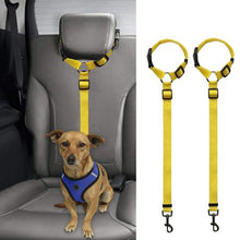 Load image into Gallery viewer, 2 Pack Adjustable Pet Safety Car Seat Belt Harness