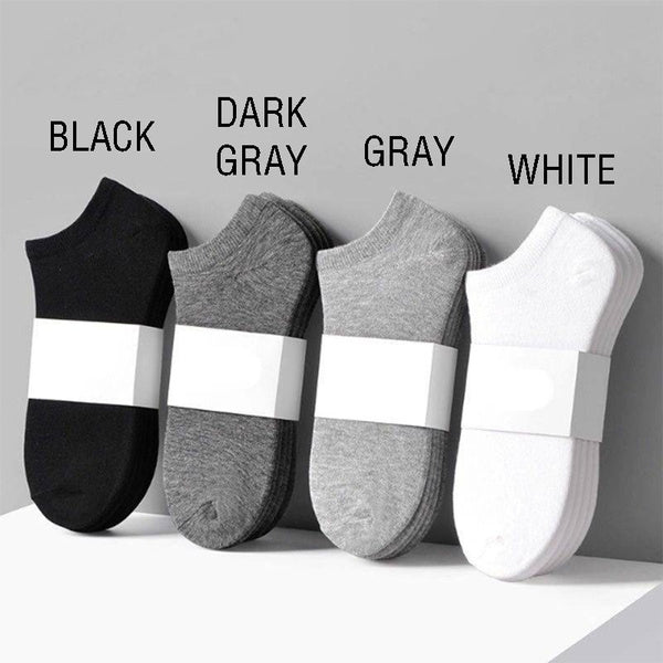 Unisex pure cotton breathable invisible socks