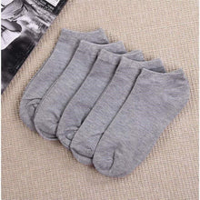 Load image into Gallery viewer, Unisex pure cotton breathable invisible socks
