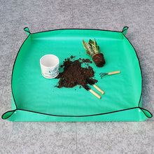 Load image into Gallery viewer, Waterproof folding planting mat garden pot mat
