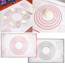 Load image into Gallery viewer, Non-Stick Silicone Sheet Liner Dough Rolling Mat Baking Mat Pastry Clay Pad
