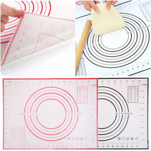Load image into Gallery viewer, Non-Stick Silicone Sheet Liner Dough Rolling Mat Baking Mat Pastry Clay Pad
