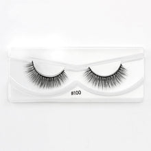 Load image into Gallery viewer, 10 Pairs 3-D mink eyelashes with messy natural false eyelashes
