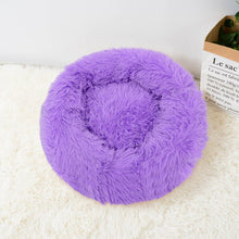 Load image into Gallery viewer, 14 Color super soft round warm pet pad cat bed dog house
