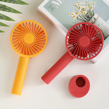Load image into Gallery viewer, USB rechargeable mini portable fan for outdoor travel
