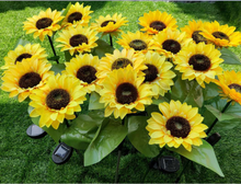 Load image into Gallery viewer, Garden lights Solar LED Light Waterproof Sunflower Lawn Light
