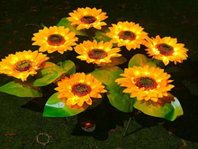 Load image into Gallery viewer, Garden lights Solar LED Light Waterproof Sunflower Lawn Light

