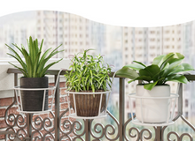 Load image into Gallery viewer, Iron hanging flowerpot portable flowerpot accessories
