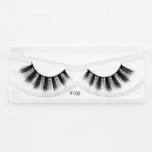 Load image into Gallery viewer, 10 Pairs 3-D mink eyelashes with messy natural false eyelashes
