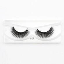 Load image into Gallery viewer, 10 Pairs 3-D mink eyelashes with messy natural false eyelashes
