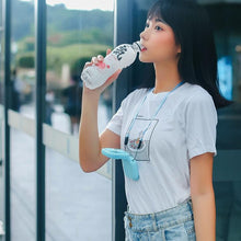 Load image into Gallery viewer, Mini Folding Desk Fan Lazy Hanging Neck Fan with String
