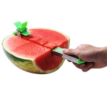 Load image into Gallery viewer, Stainless Steel Watermelon Slicer Cutter Knife with Melon Baller Scoop Extra
