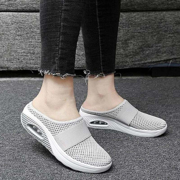 Women Air Cushion Mesh Slippers