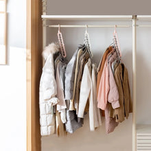 Load image into Gallery viewer, Multi port and multi-functional plastic clothes rack
