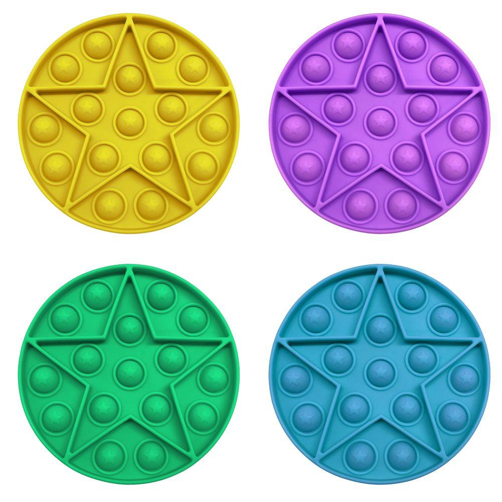 Silicone Push Pop Pop Bubble Sensory Fidget Stress Relief