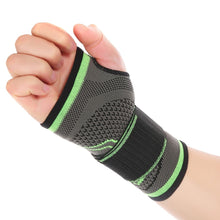 Load image into Gallery viewer, 3D Weaving Pressurized High Elastic Bandage Fitness Yoga Wrist Palm Support
