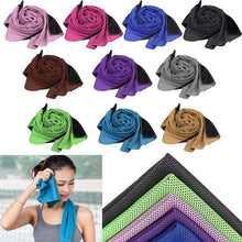 Load image into Gallery viewer, Ice Cold Enduring Running Jogging Gym Chilly Pad Instant Cooling Towel Sports
