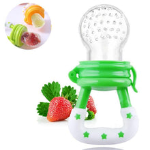 Load image into Gallery viewer, Baby Pacifier Easy Grip Fresh Food Baby Supplies Safe Nibbler Feeder Feeding
