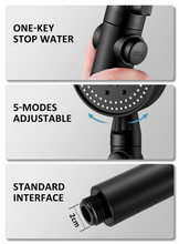 Load image into Gallery viewer, 5-modes Adjustable Pressurized Shower Head
