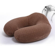 Load image into Gallery viewer, U-shaped neck pillow comfortable travel pillow for aircraft Office

