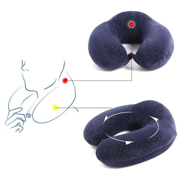 U-shaped neck pillow comfortable travel pillow for aircraft Office