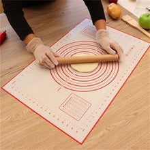 Load image into Gallery viewer, Non-Stick Silicone Sheet Liner Dough Rolling Mat Baking Mat Pastry Clay Pad
