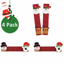 Load image into Gallery viewer, Set of 4 kitchen utensil handle gloves (Christmas style)
