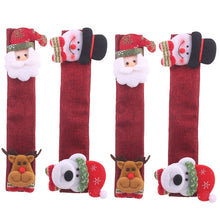 Load image into Gallery viewer, Set of 4 kitchen utensil handle gloves (Christmas style)
